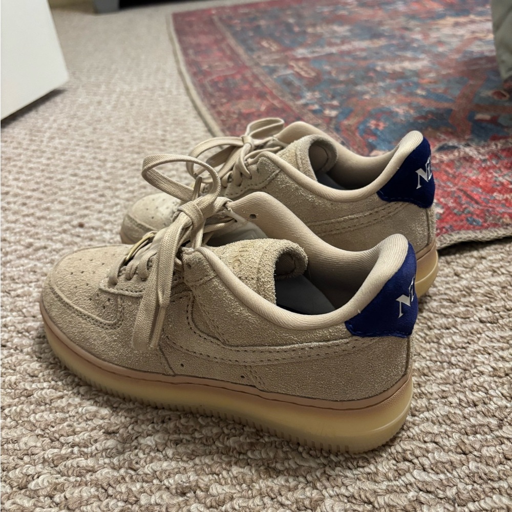 Nike Air Force 1 '07 LX in Grain and Deep Royal Blue- only worn once!